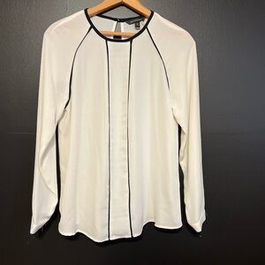 Banana Republic Piping Blouse